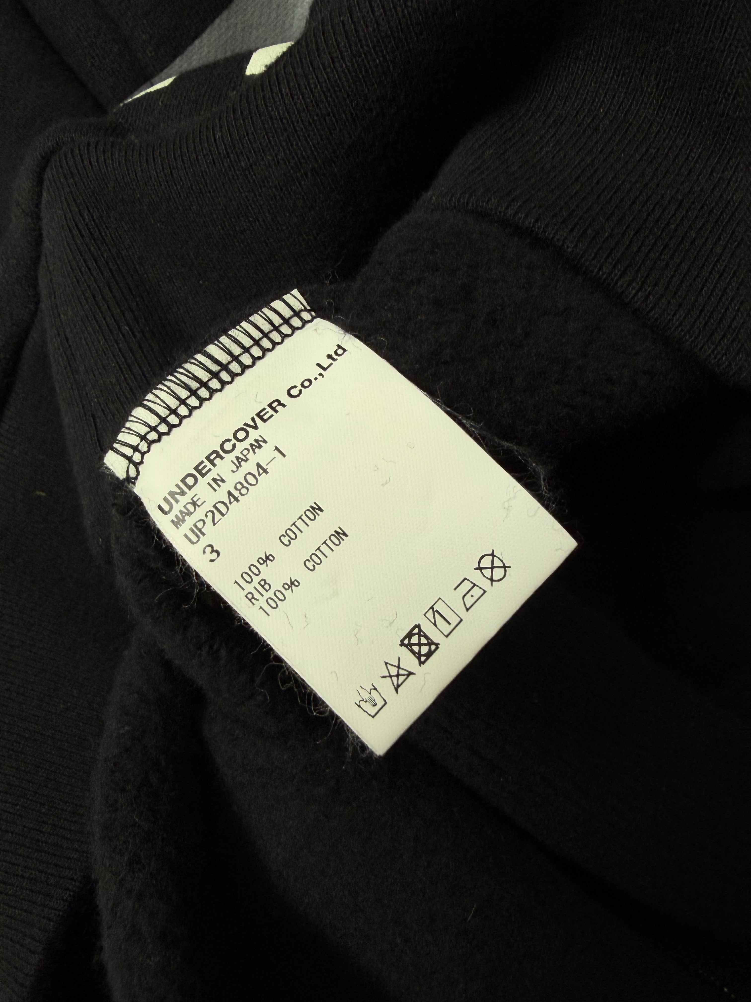 Undercover Barbed Wire Embroidery Crewneck Size 3