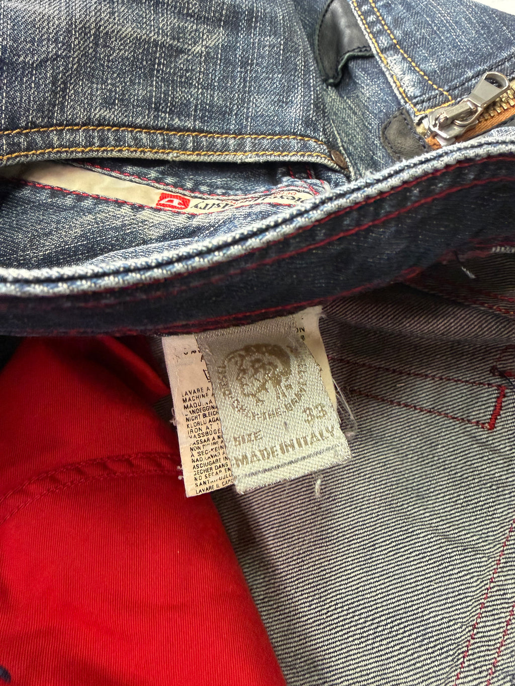 Darkwash Diesel Slammer Jeans