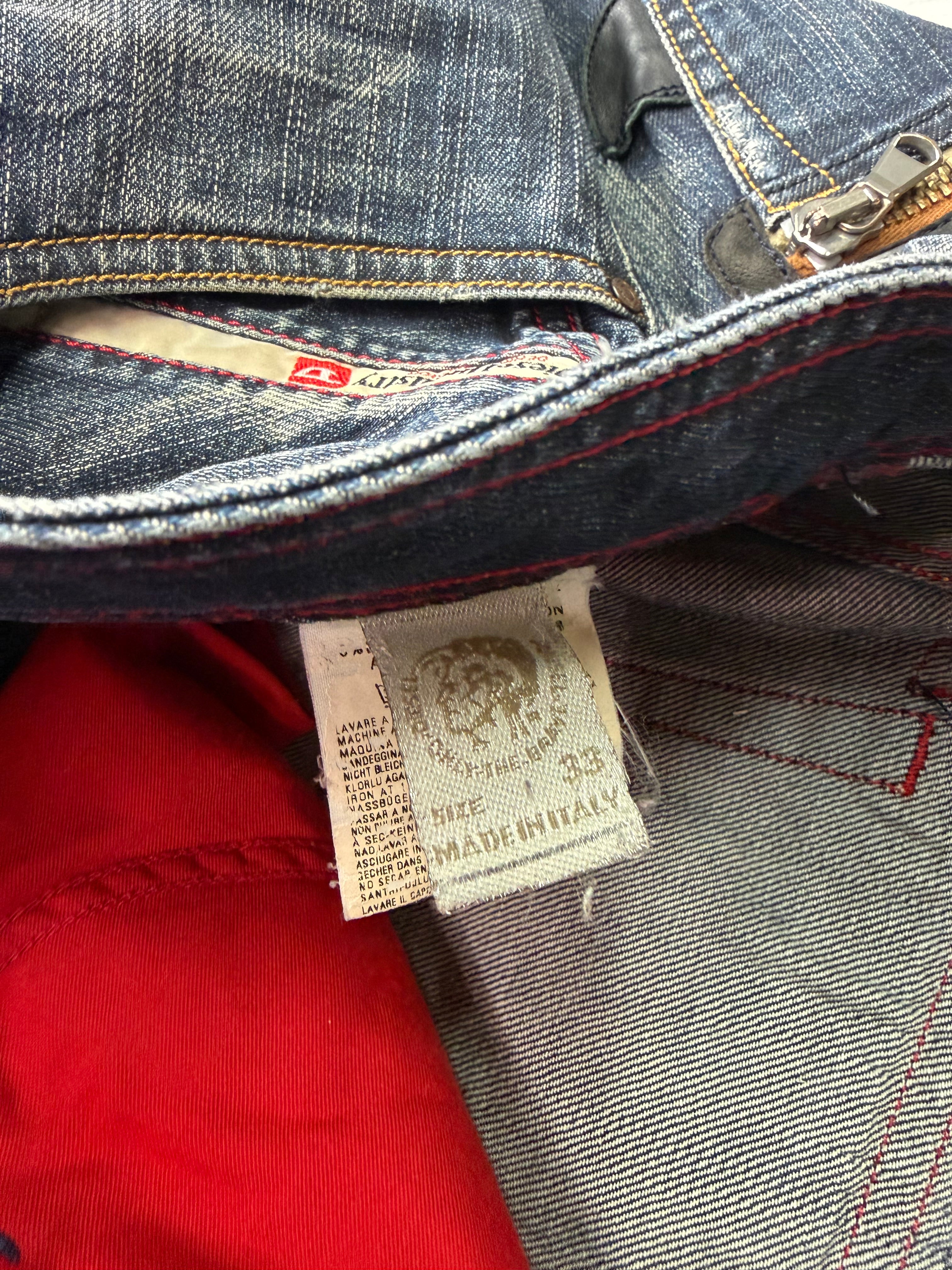 Darkwash Diesel Slammer Jeans