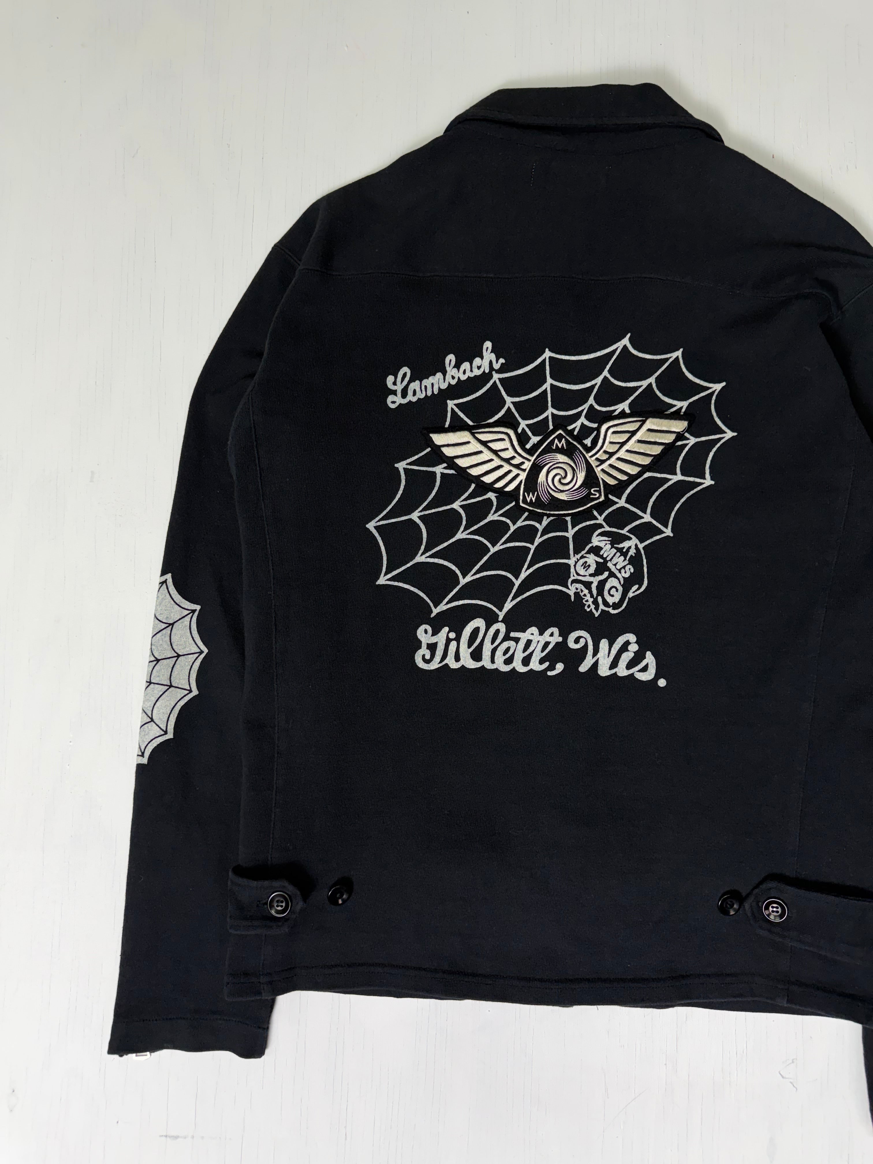 MWS Japanese Collared Zip Up Sweater