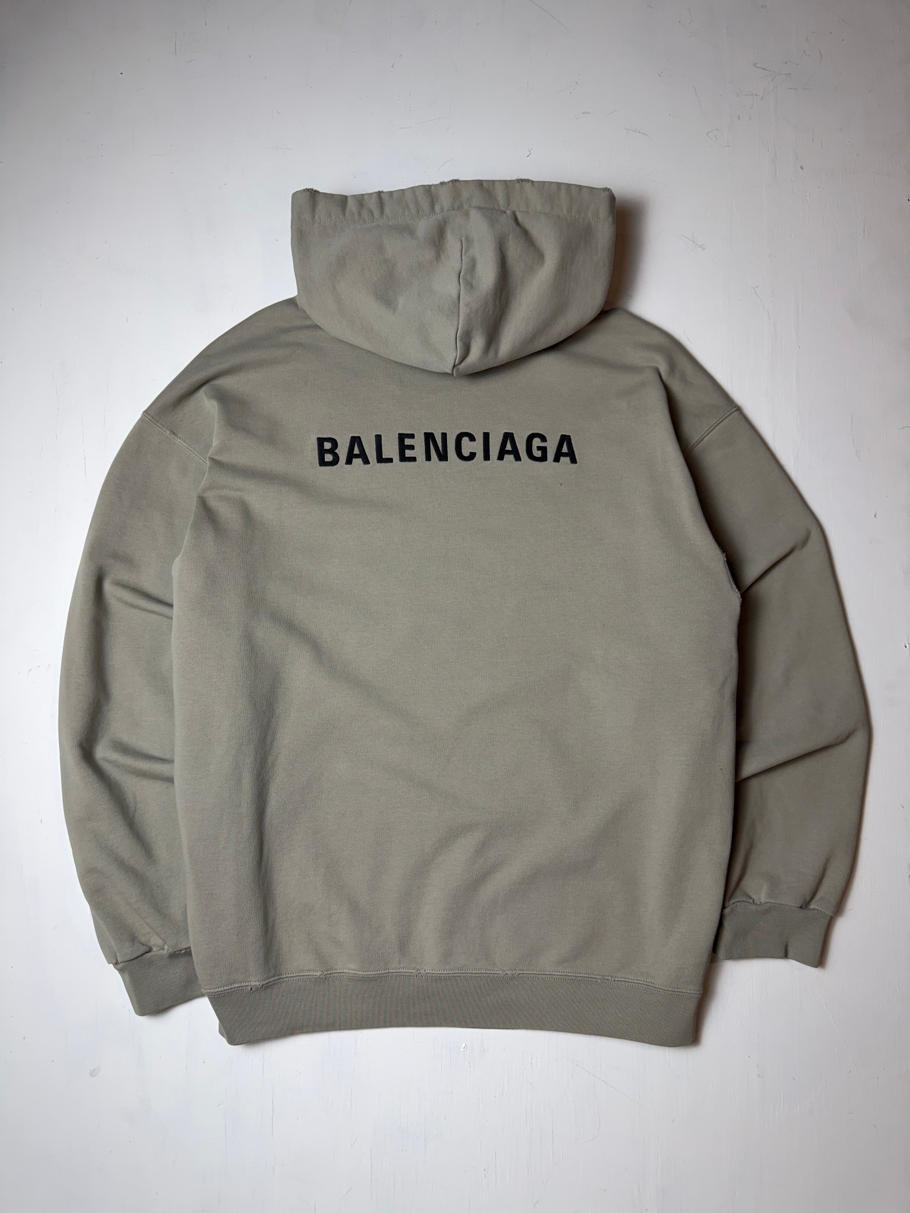 Embroidered Balenciaga Hoodie