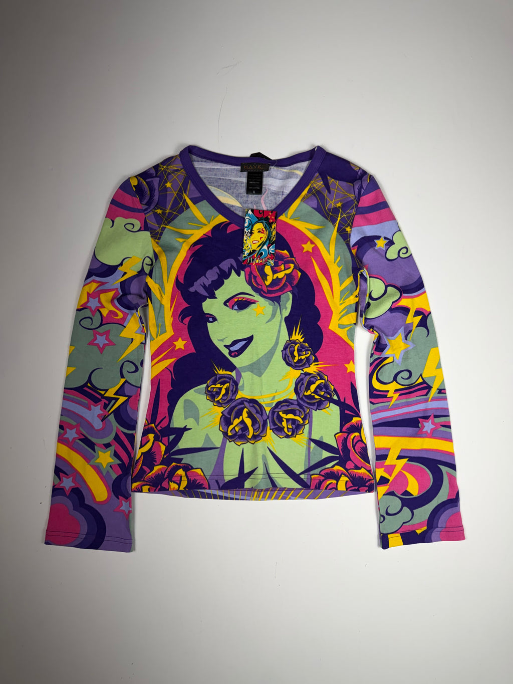 Abstract Custo Hayes Long sleeve Femme Top
