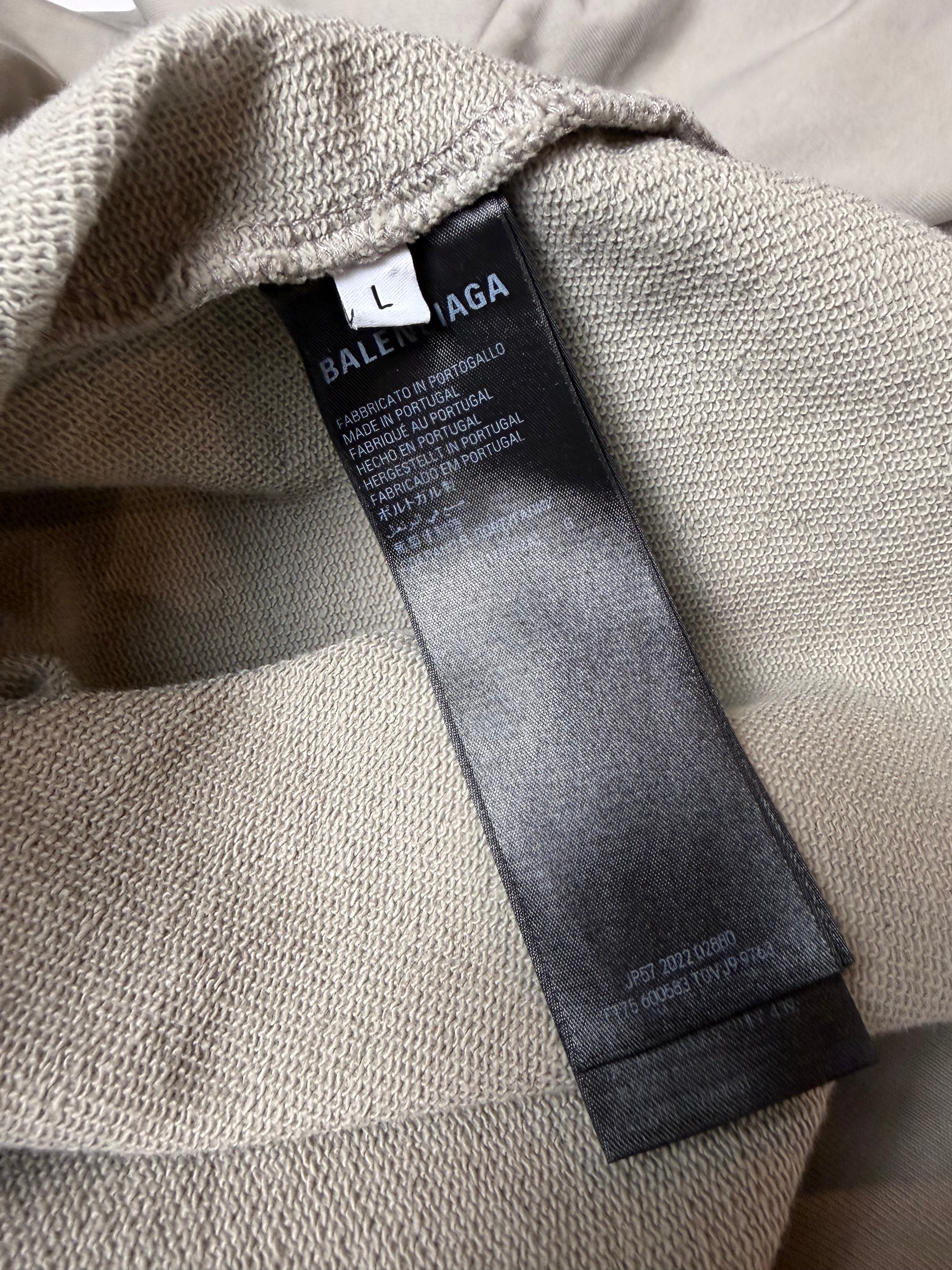 Embroidered Balenciaga Hoodie