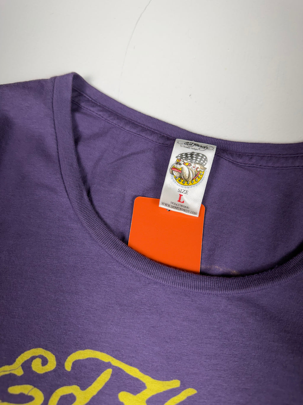 Purple Ed Hardy Birdie Femme Top