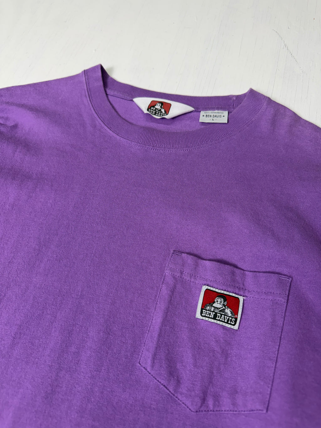 Purple Ben Davis Pocket Longsleeve Shirt