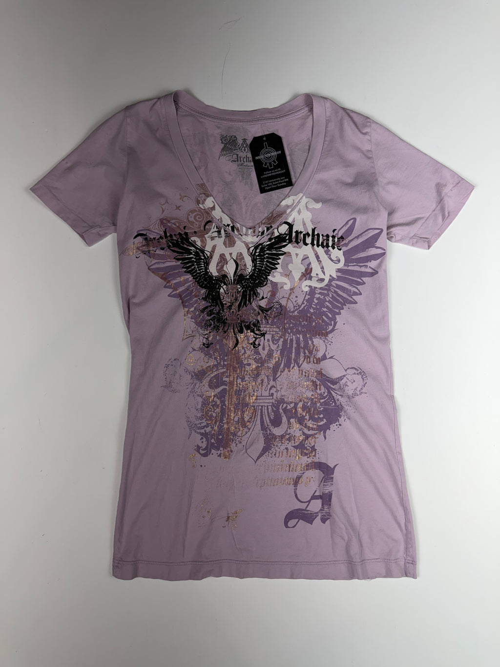 Light Purple Y2K Femme Top