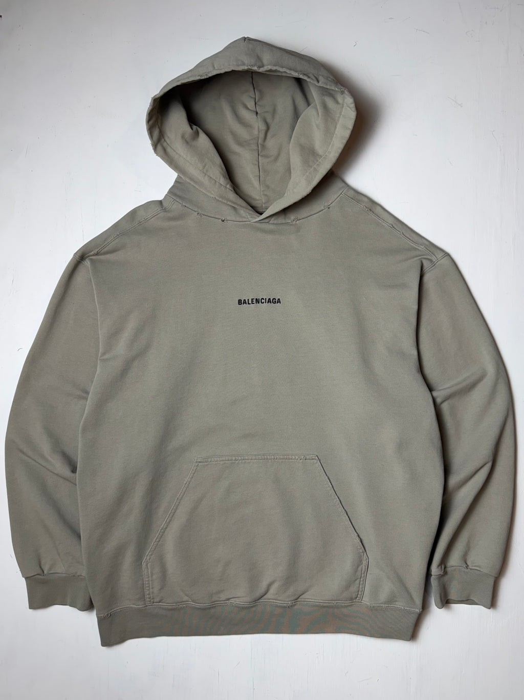 Embroidered Balenciaga Hoodie