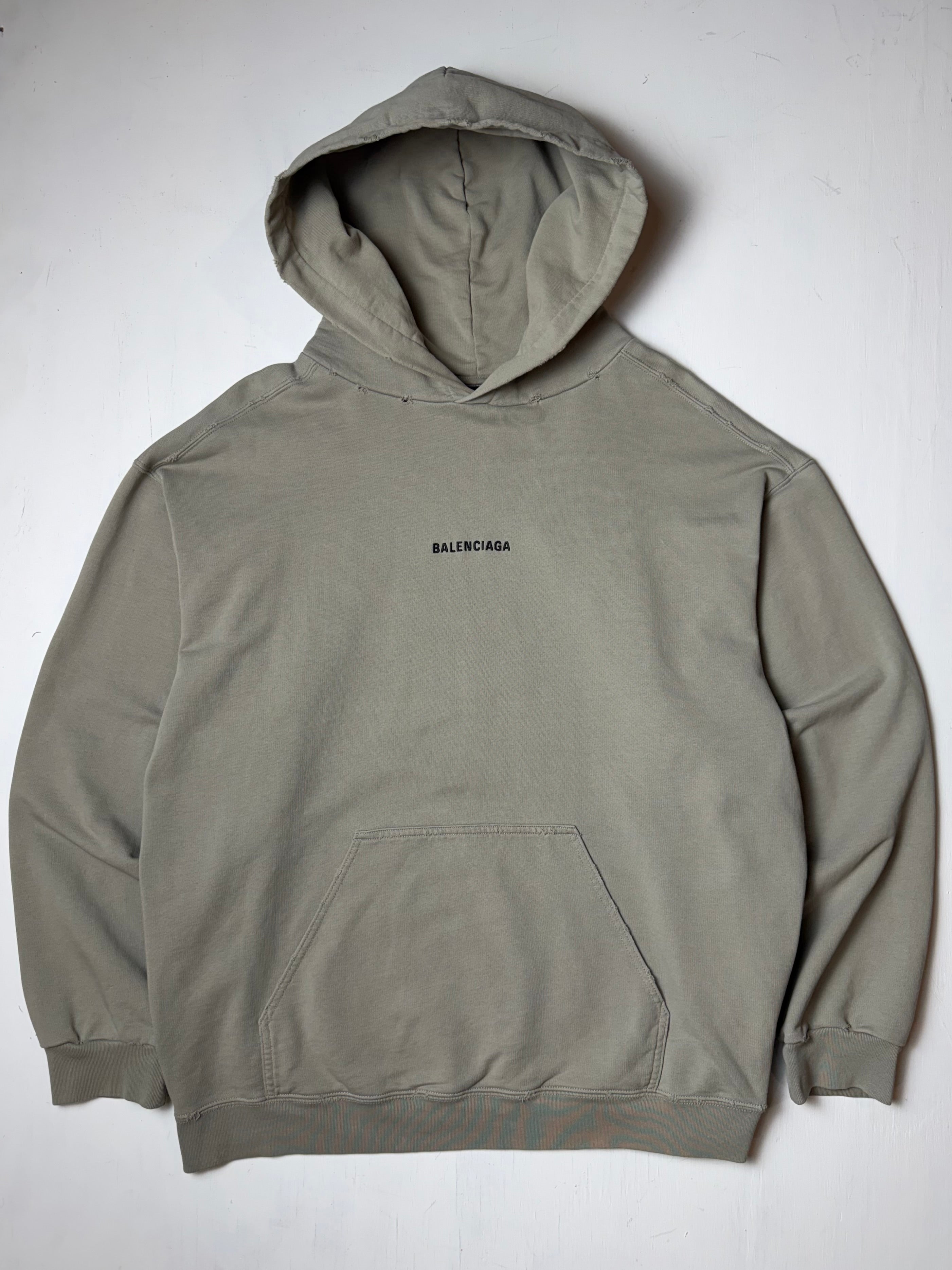 Embroidered Balenciaga Hoodie