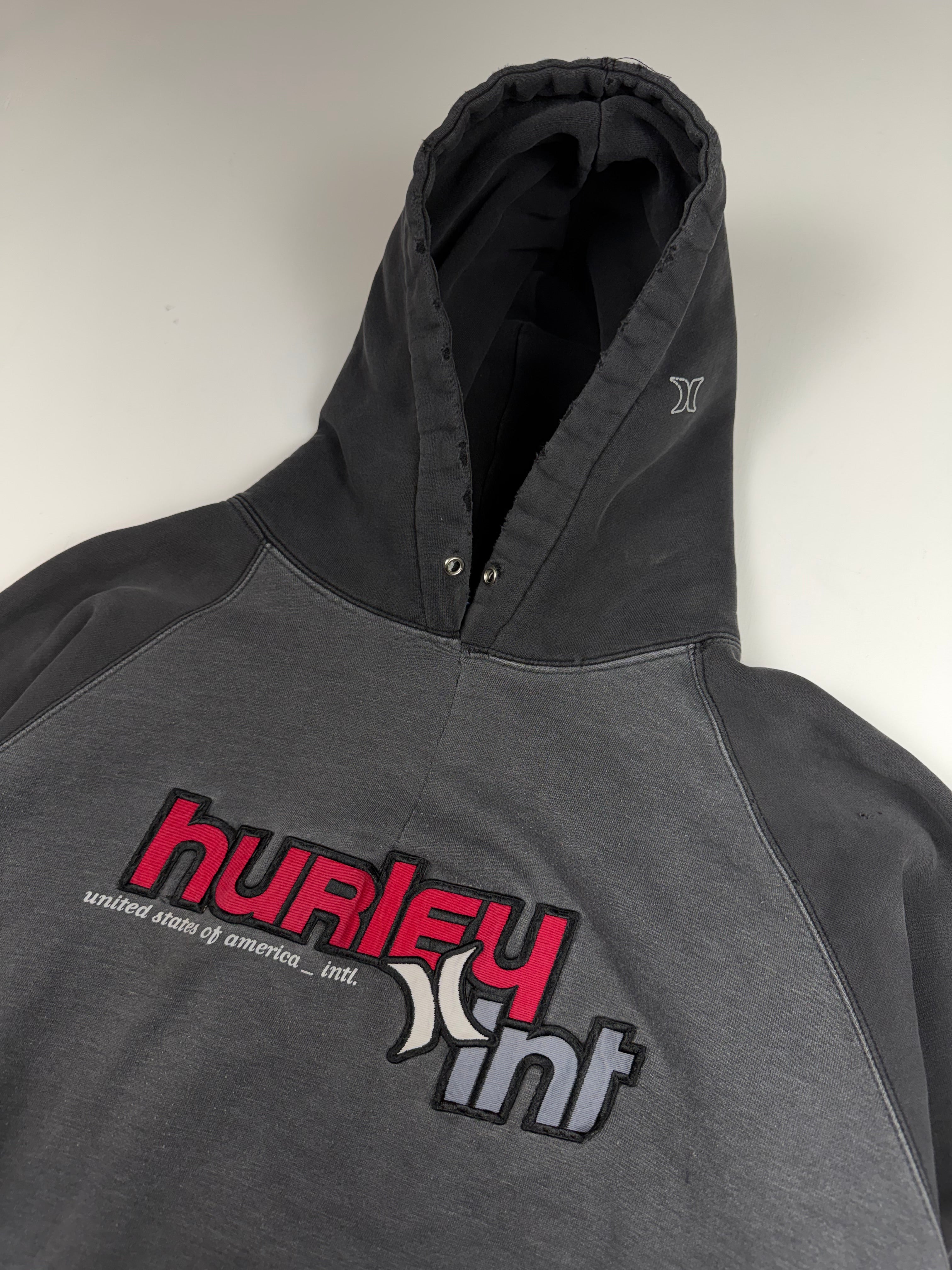 Grey Hurley Surf Hoodie
