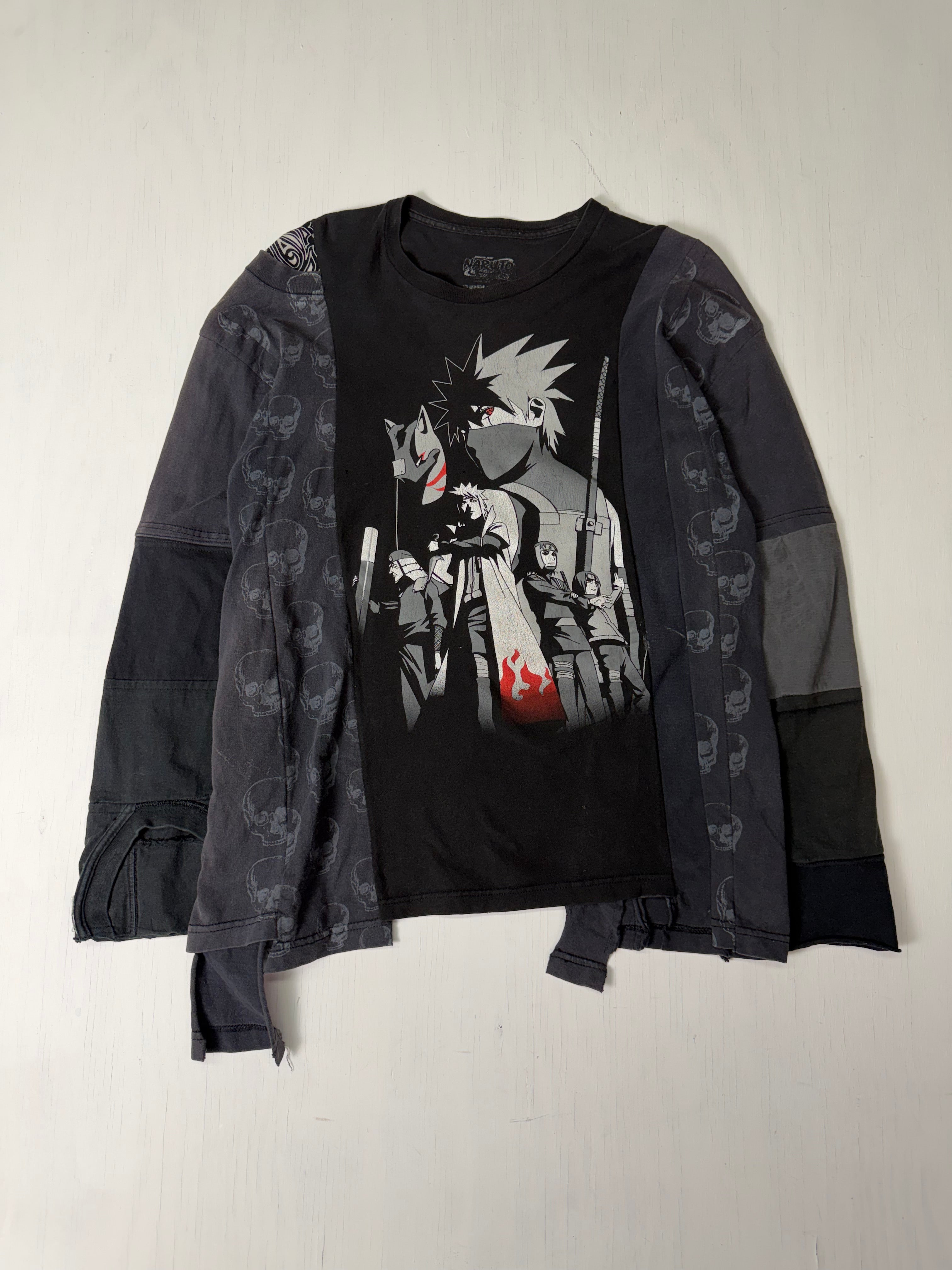 Grunge Kakashi Cut & Sew Longsleeve