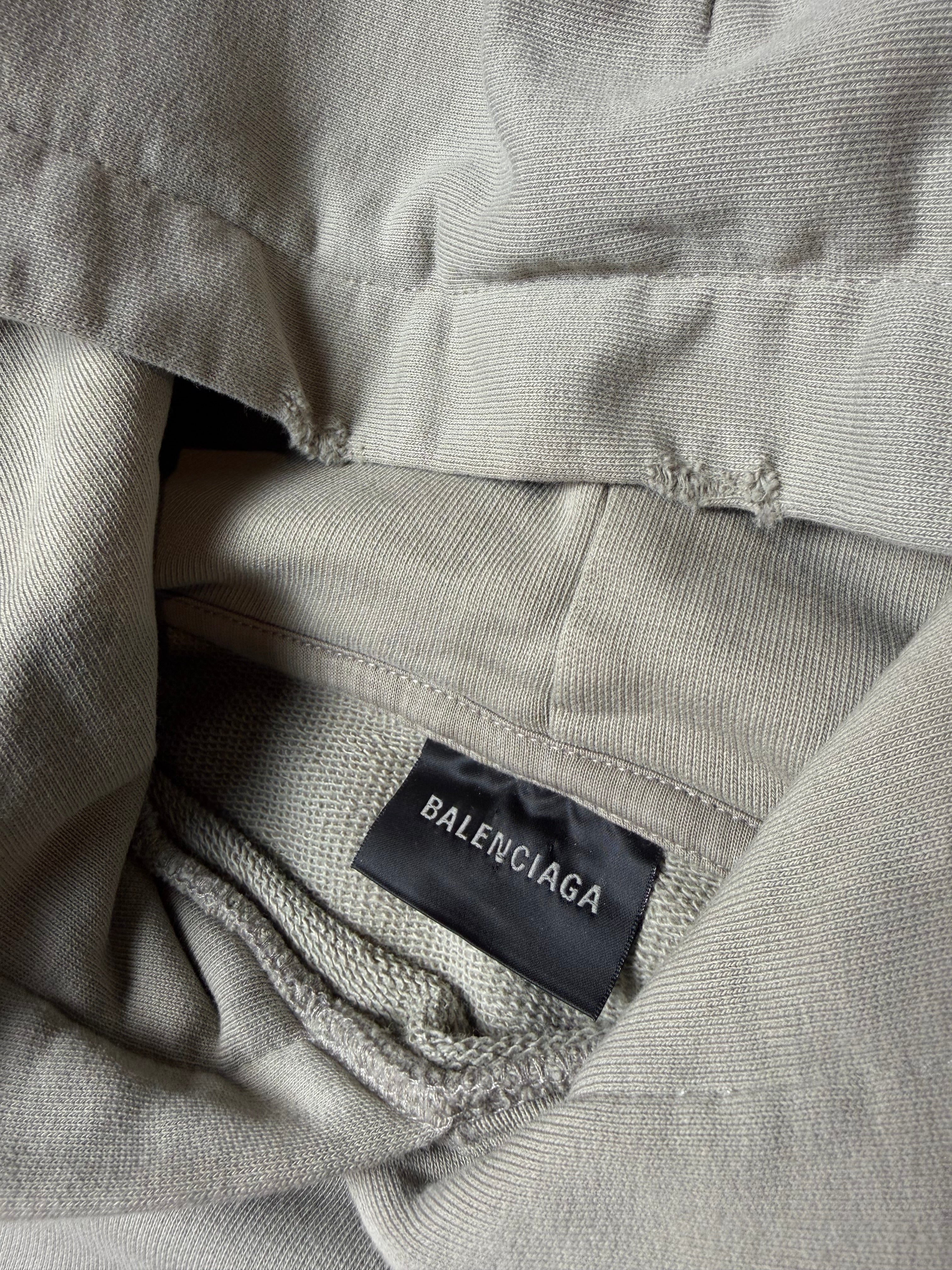 Embroidered Balenciaga Hoodie