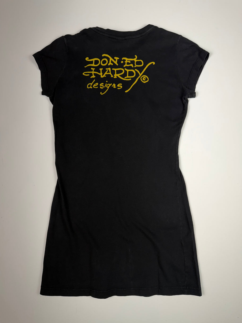 Black Ed Hardy Femme Tee