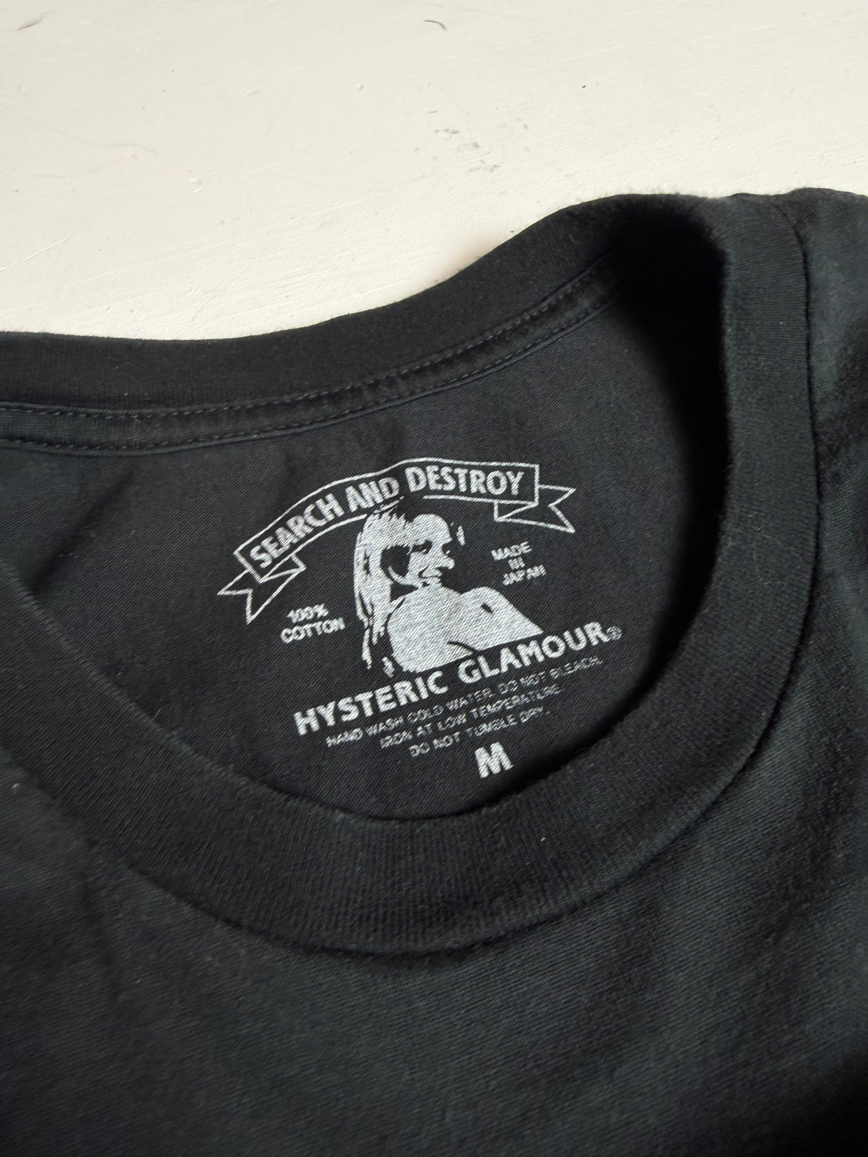 Black Hysteric Glamour Basics Tee
