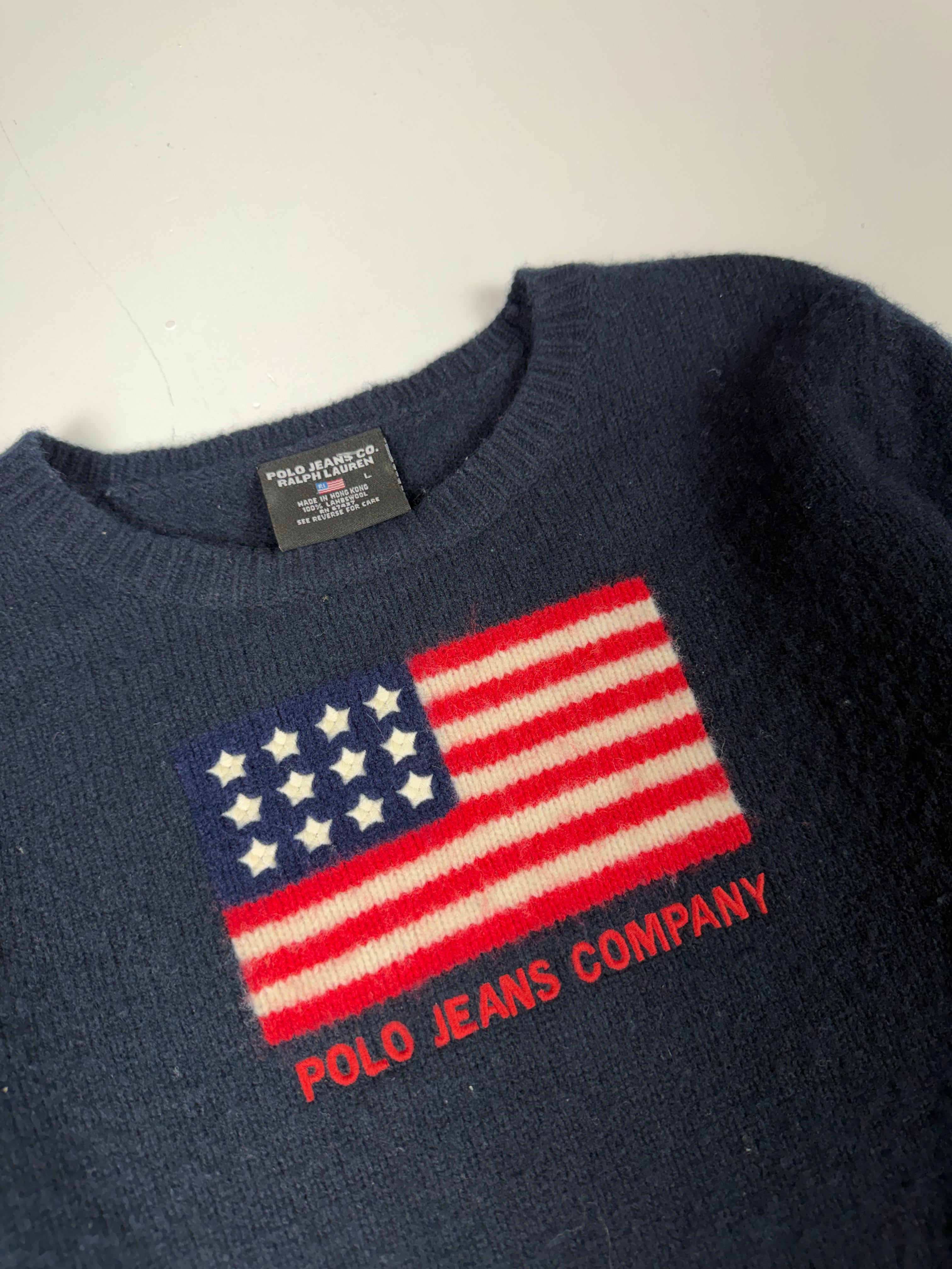 Navy POLO Jeans Company Sweater