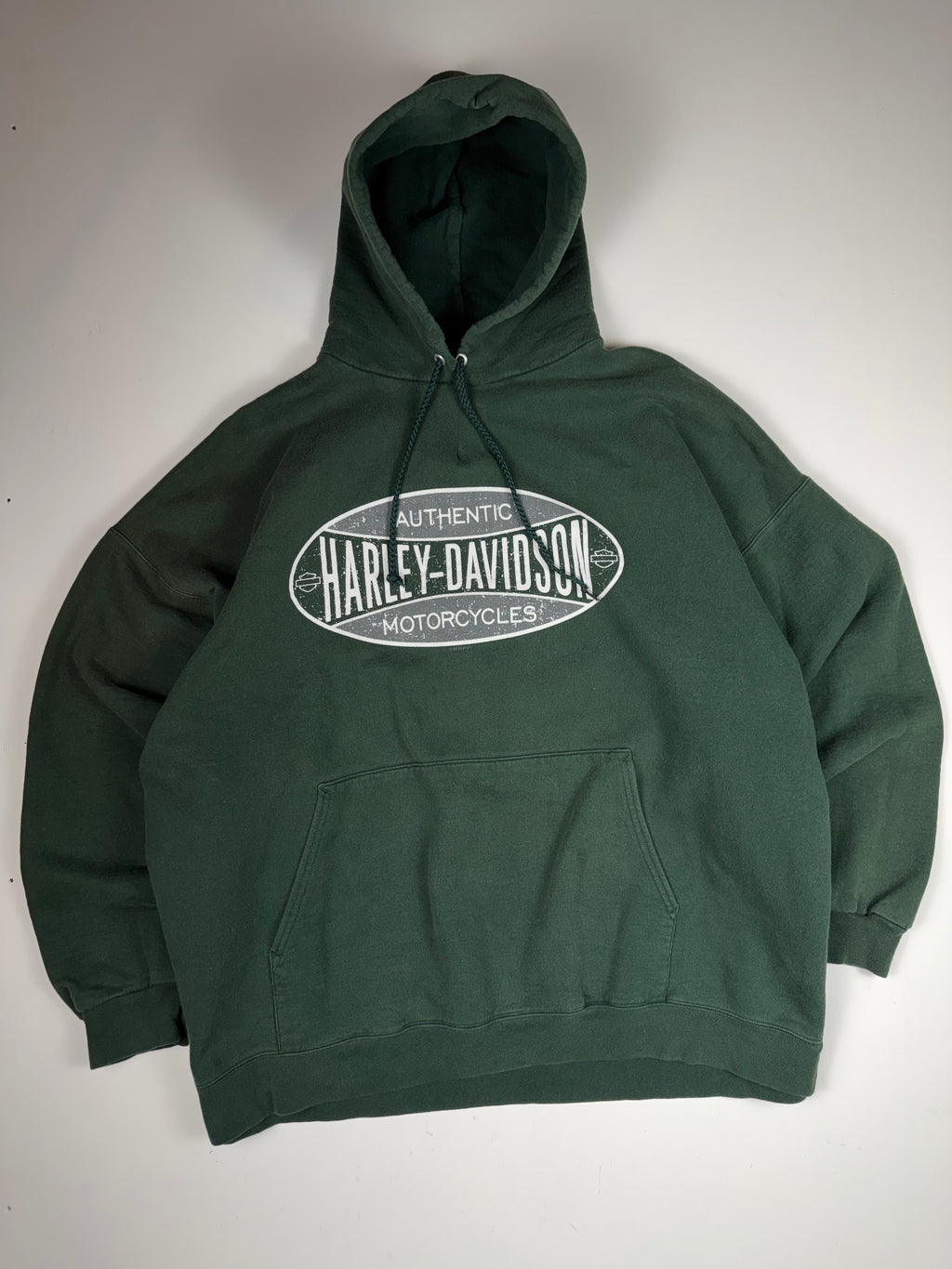 Green Harley Davidson Hoodie