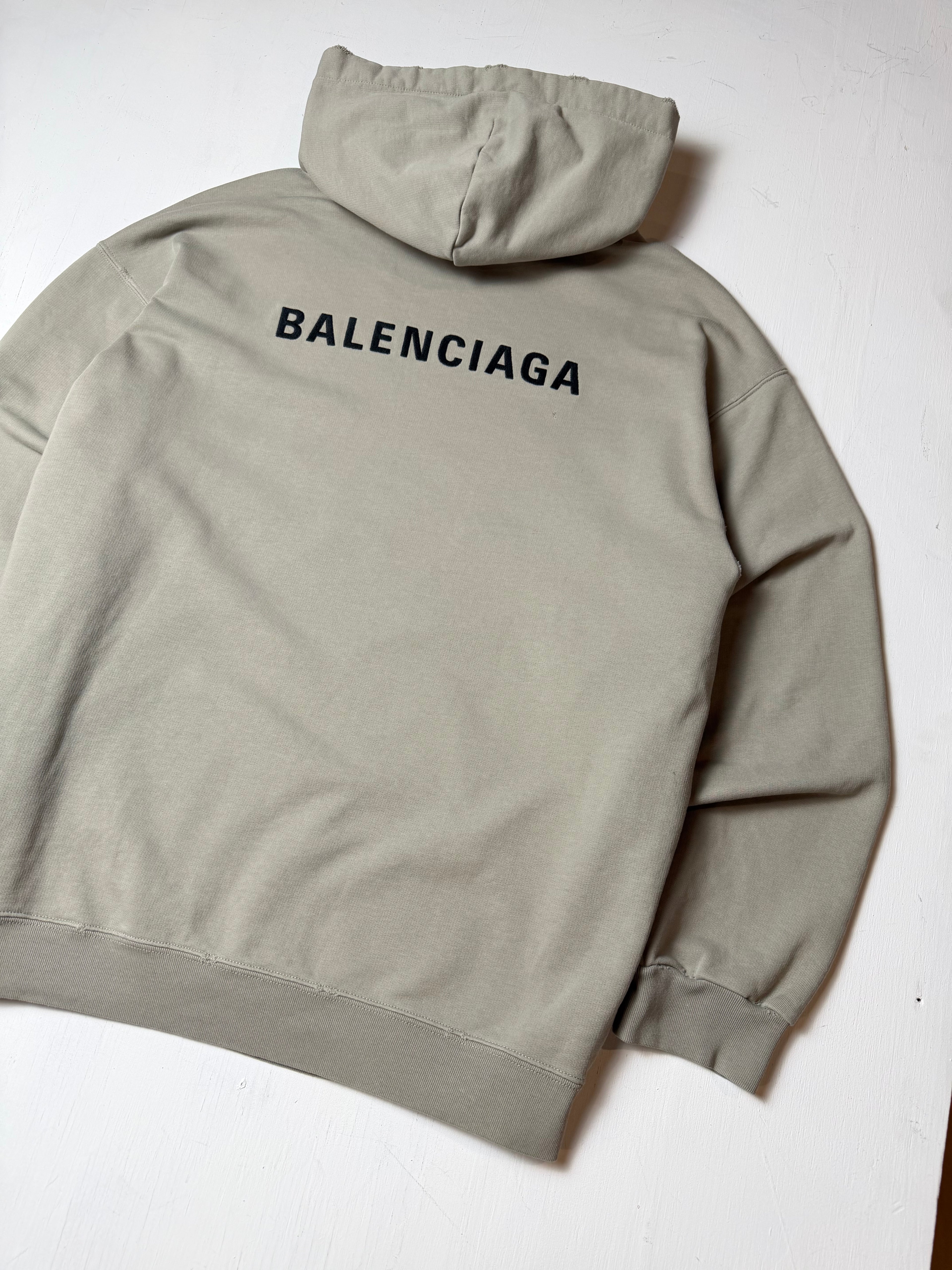 Embroidered Balenciaga Hoodie