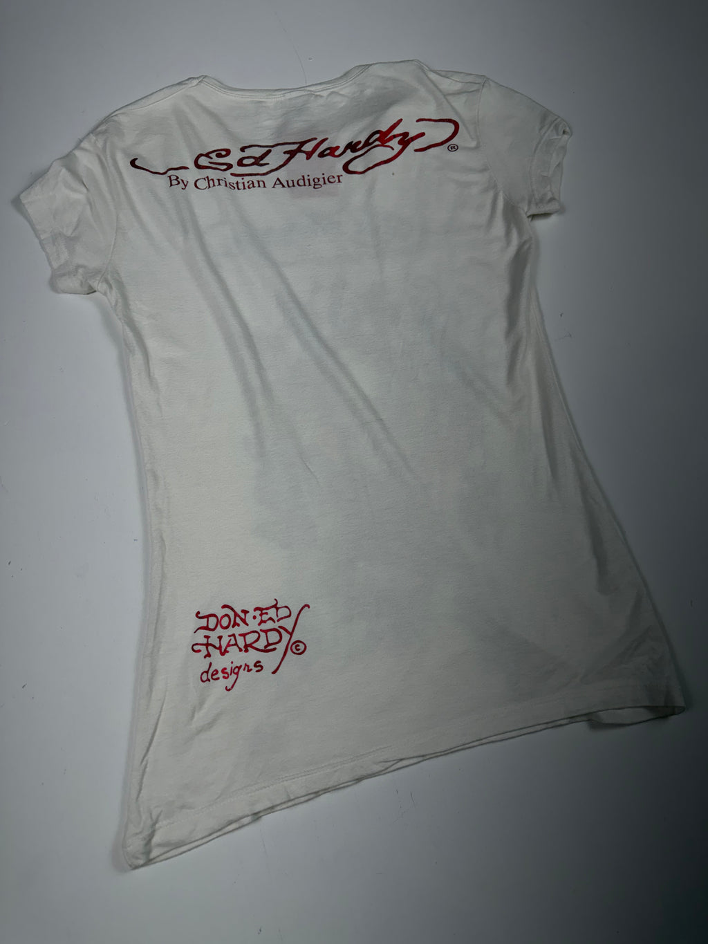 White Ed Hardy Femme Top