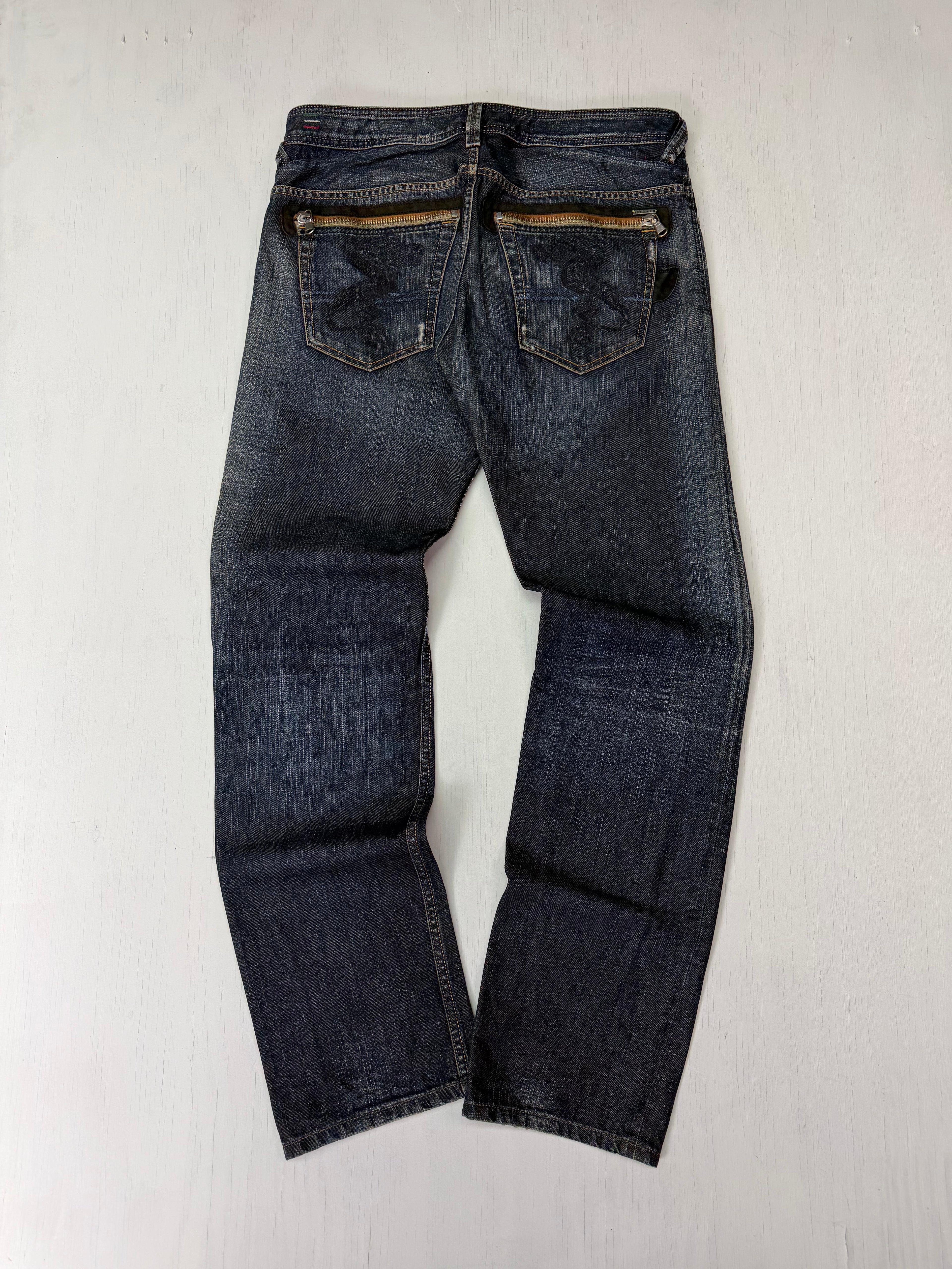 Darkwash Diesel Slammer Jeans