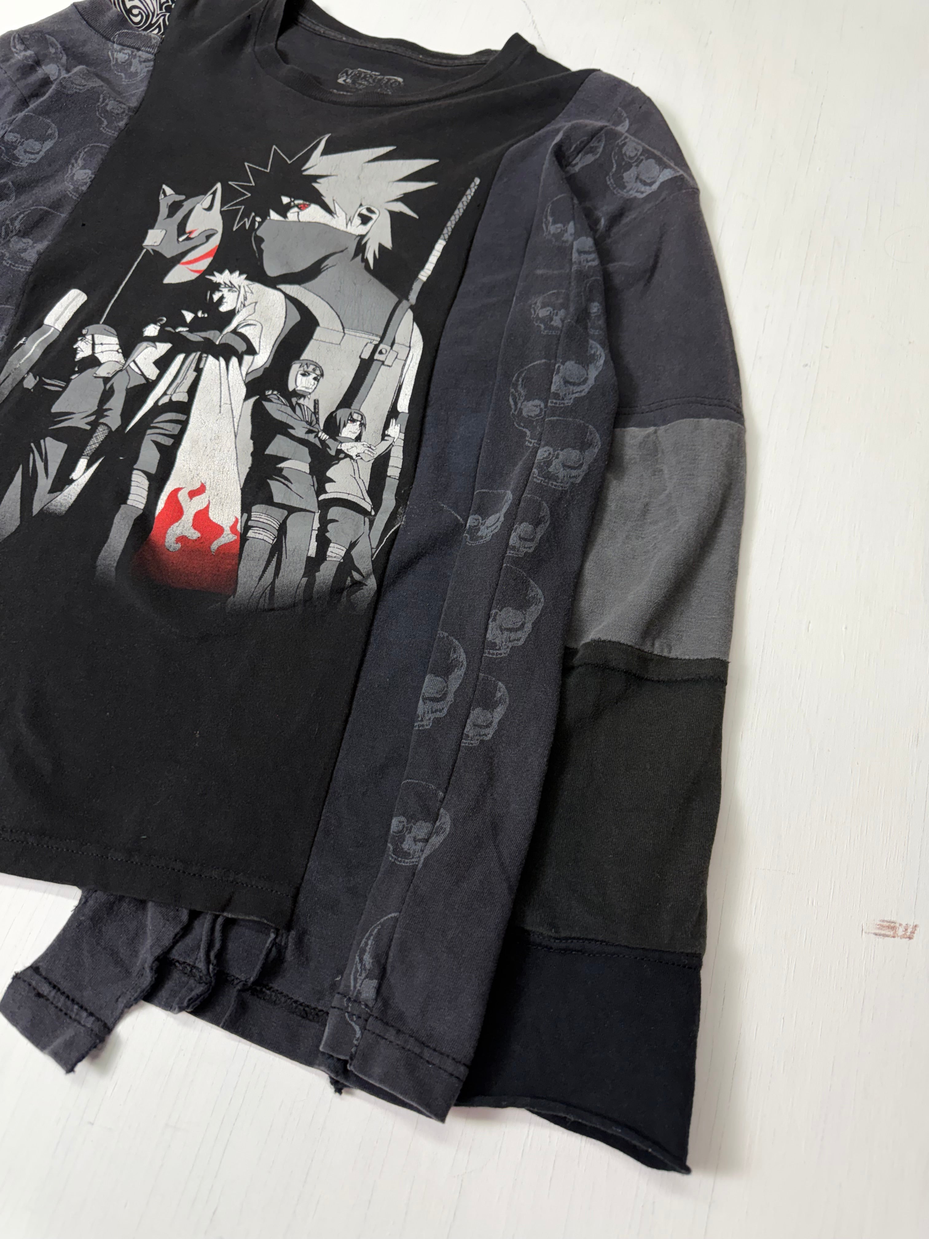 Grunge Kakashi Cut & Sew Longsleeve
