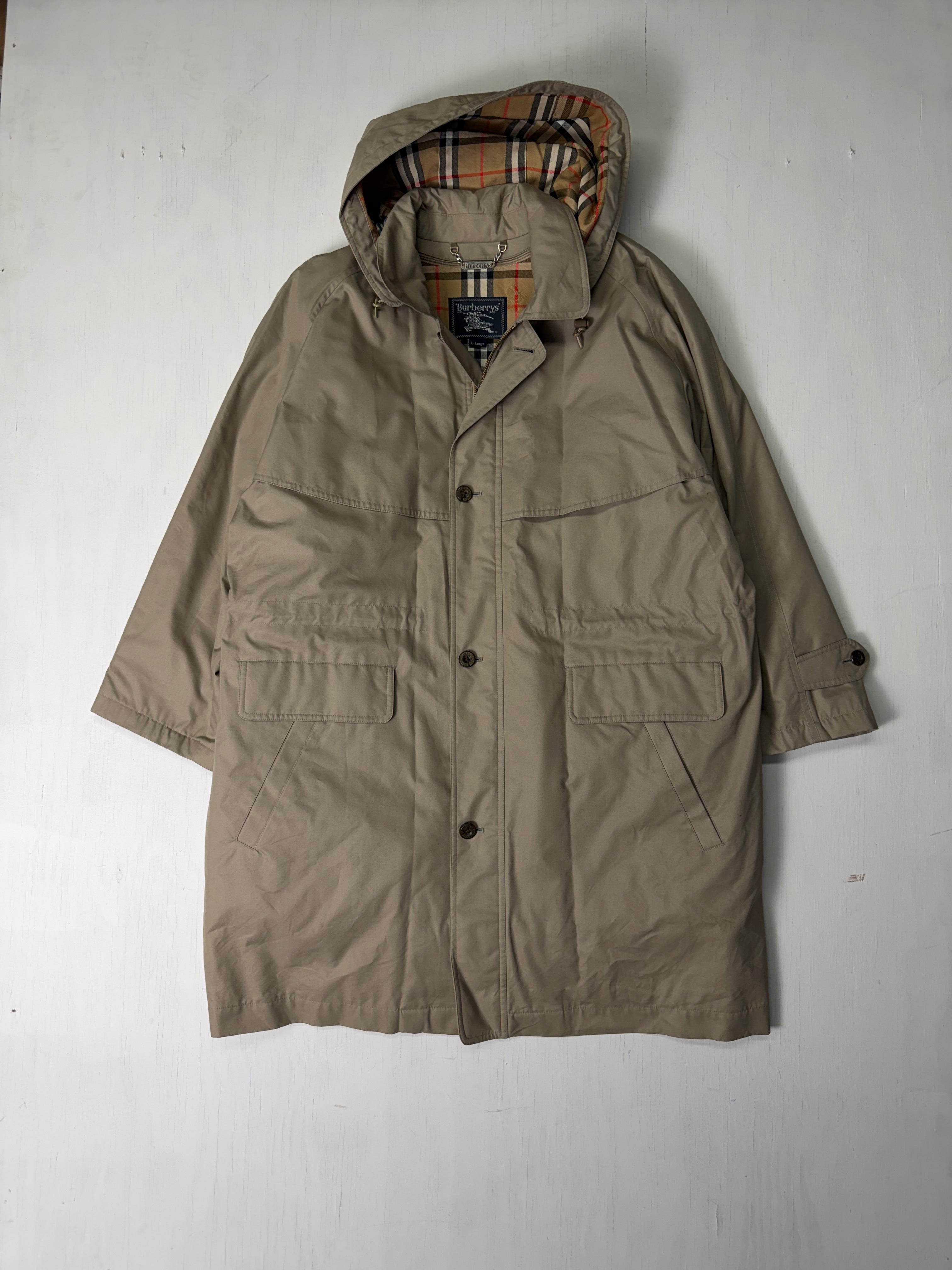 Tan Burberry Trench Coat