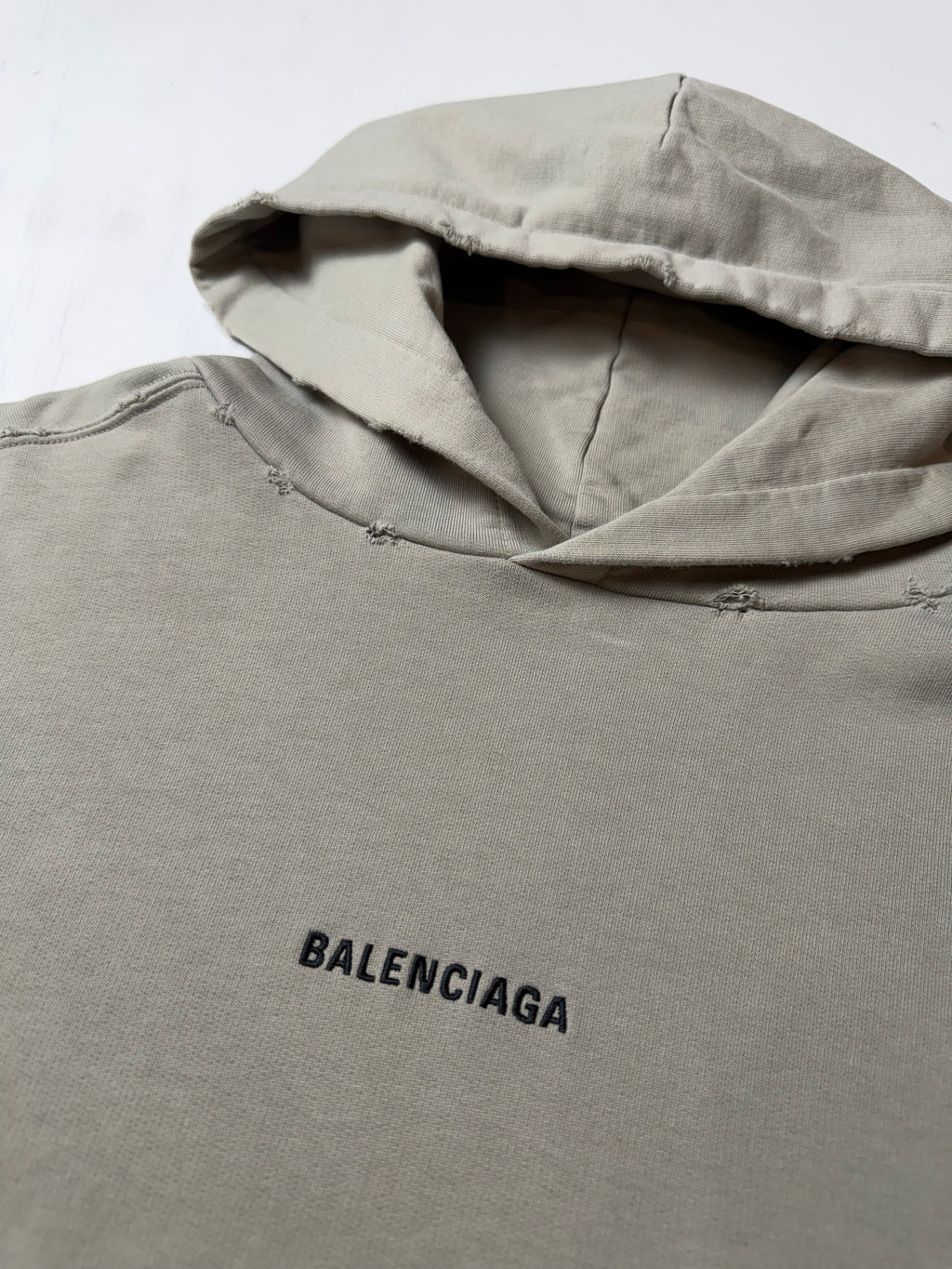 Embroidered Balenciaga Hoodie