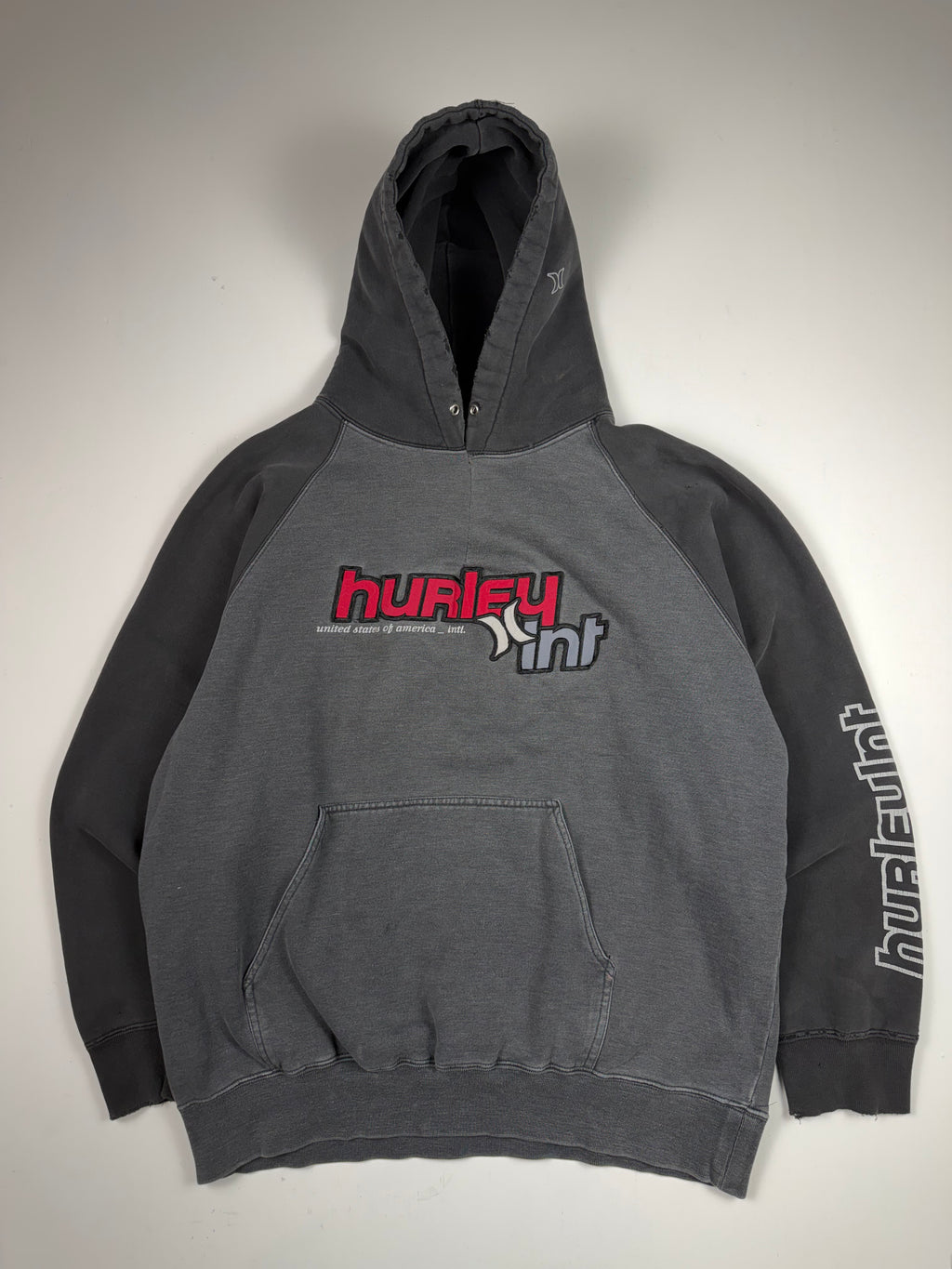 Grey Hurley Surf Hoodie