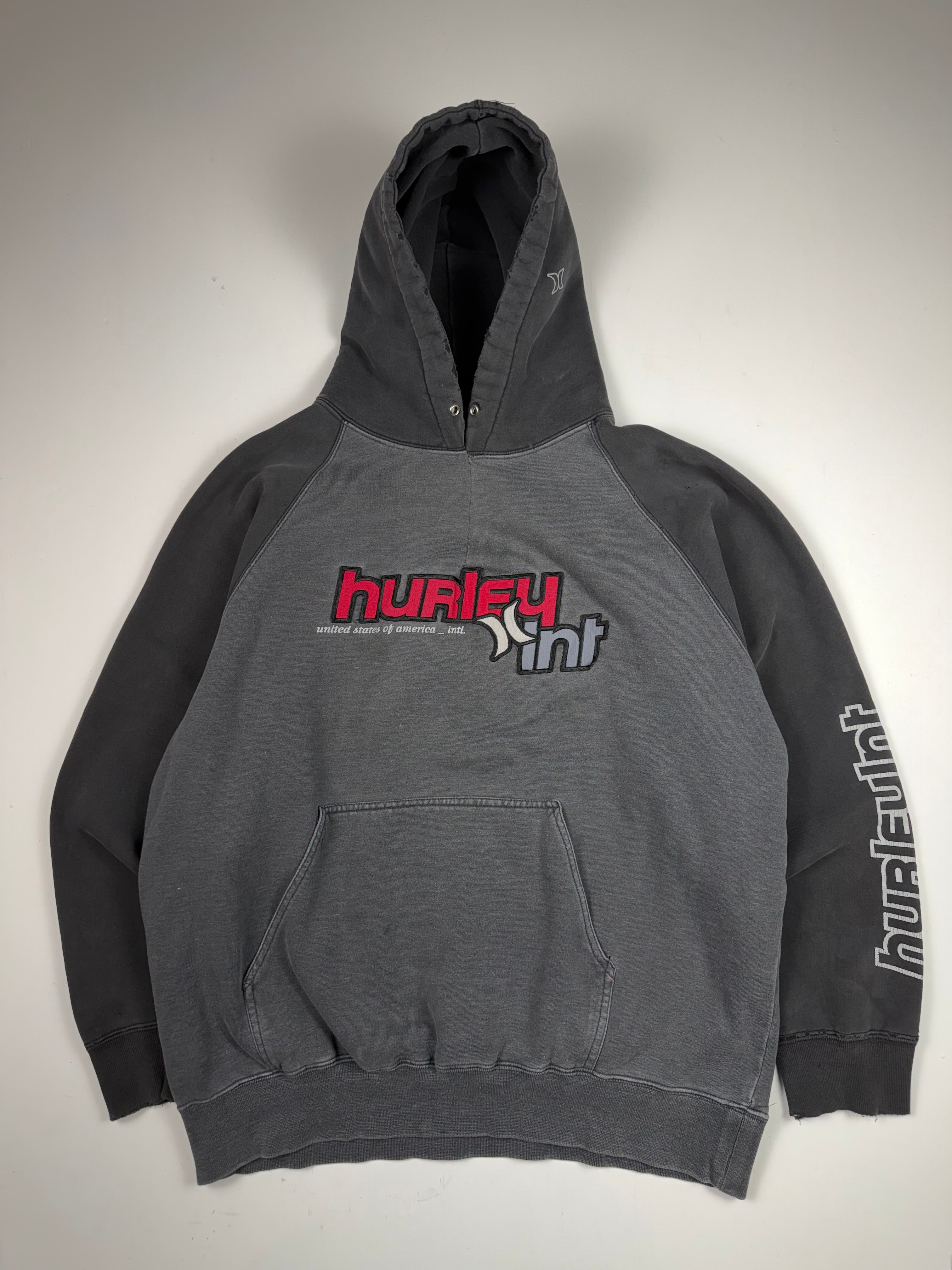 Grey Hurley Surf Hoodie