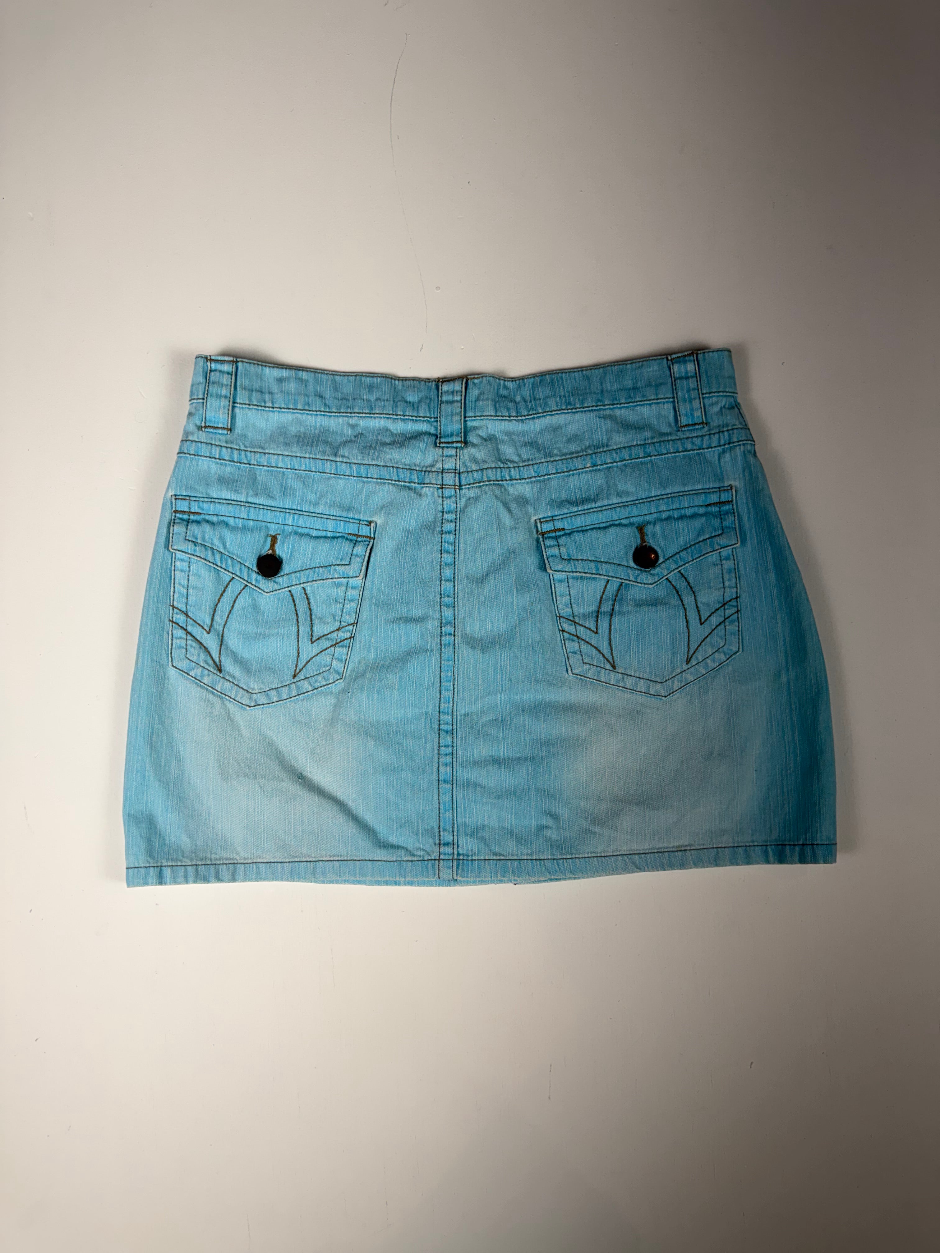 Blue Y2K Mossimo Mini Skirt