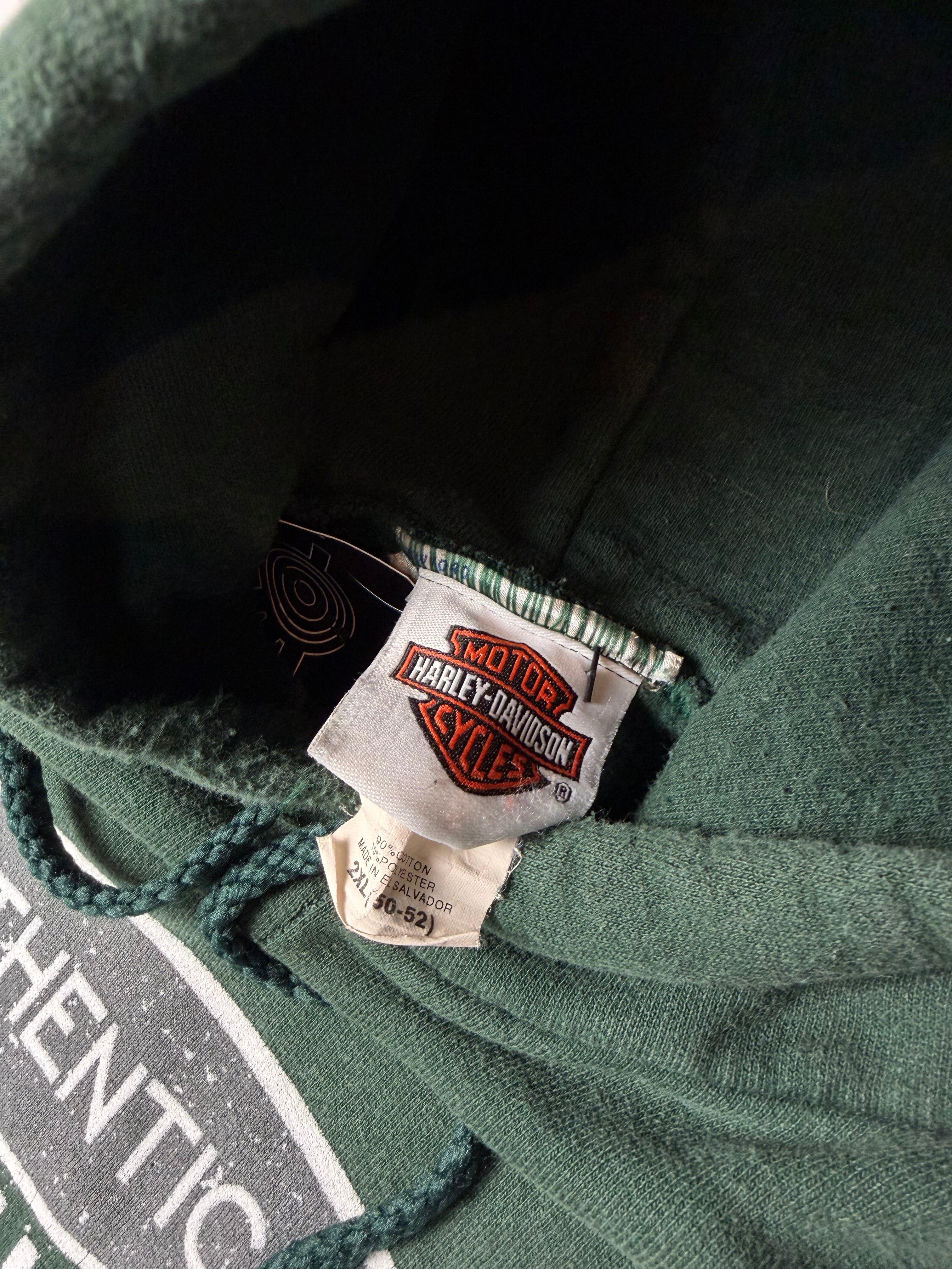 Green Harley Davidson Hoodie