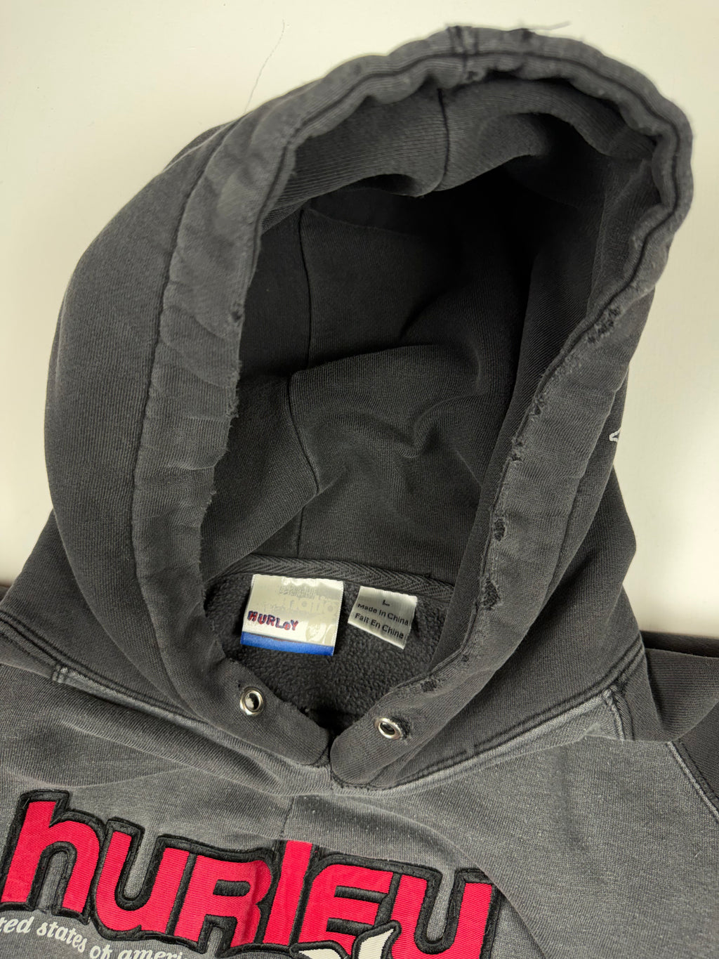 Grey Hurley Surf Hoodie