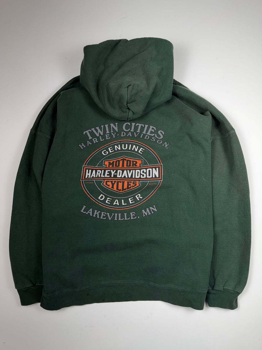 Green Harley Davidson Hoodie