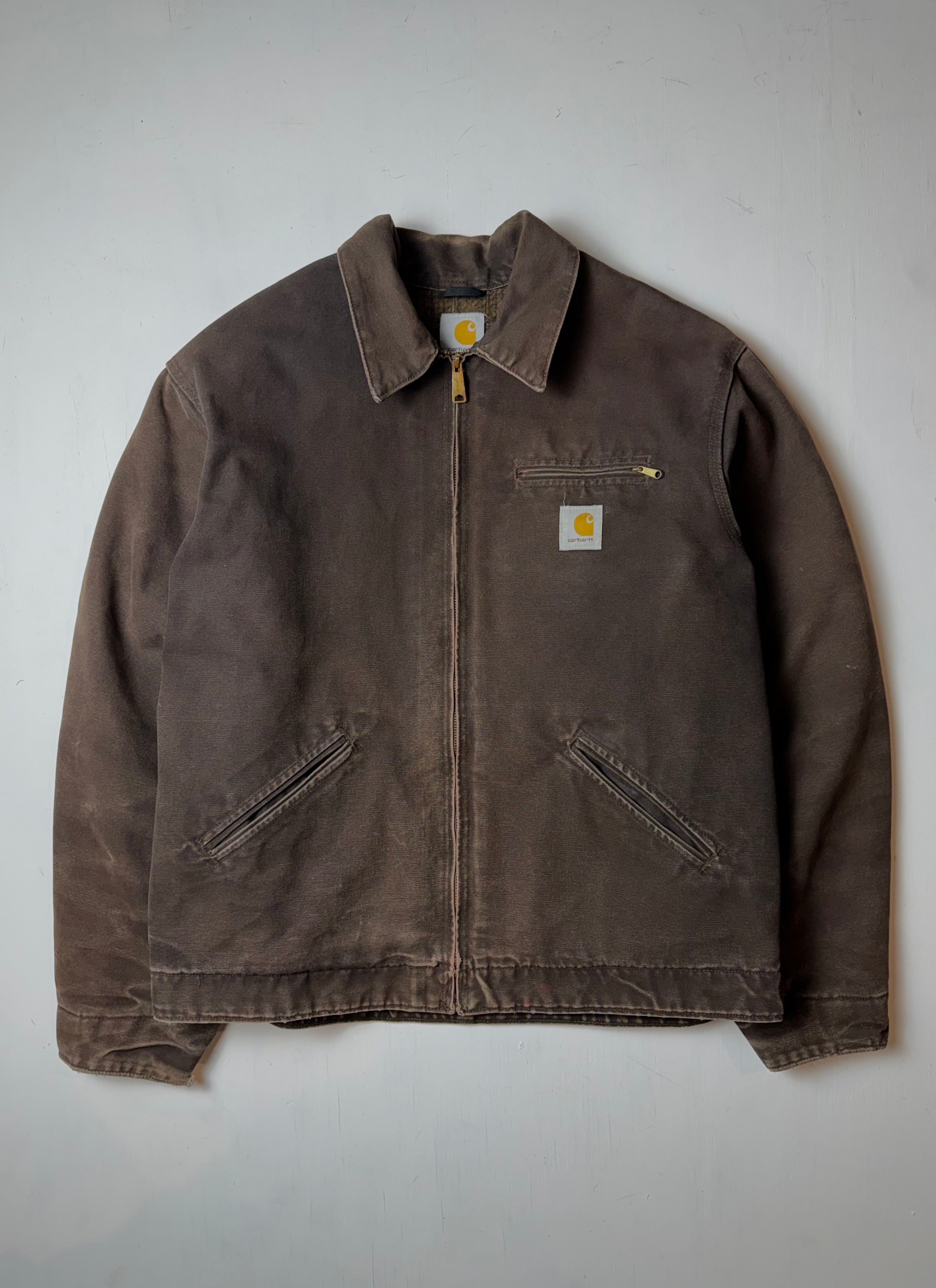Brown Carharrt Detroit Jacket XL