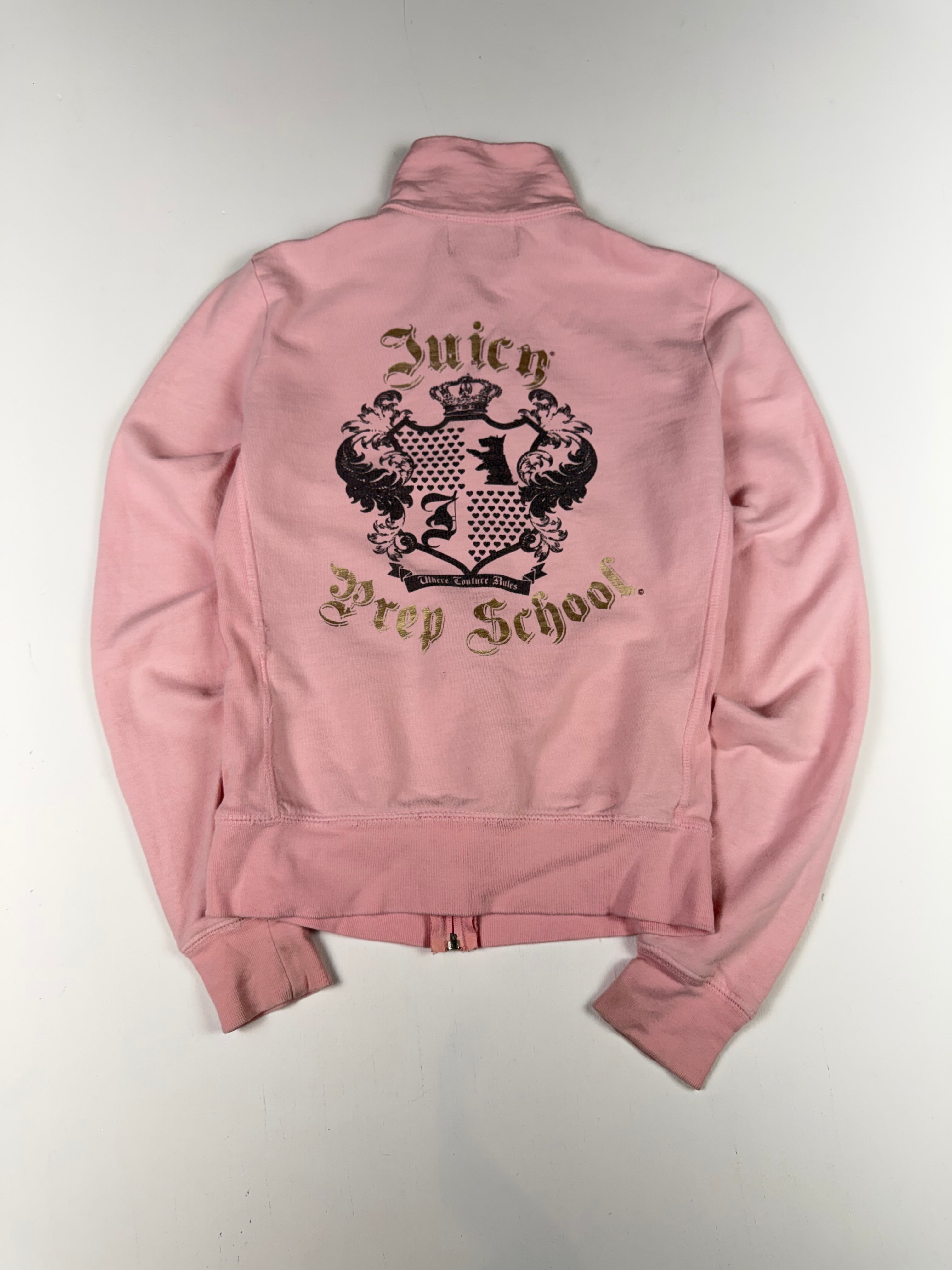 Pink Juicy Couture 'Prep School' Zip Up
