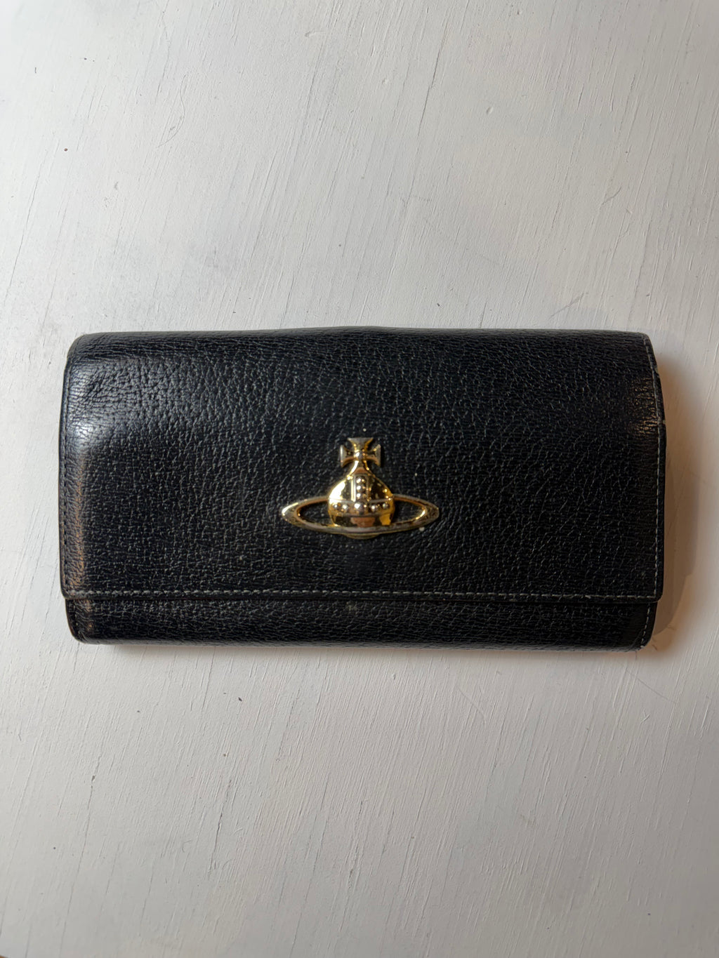 Black Vivienne Westwood Long Wallet