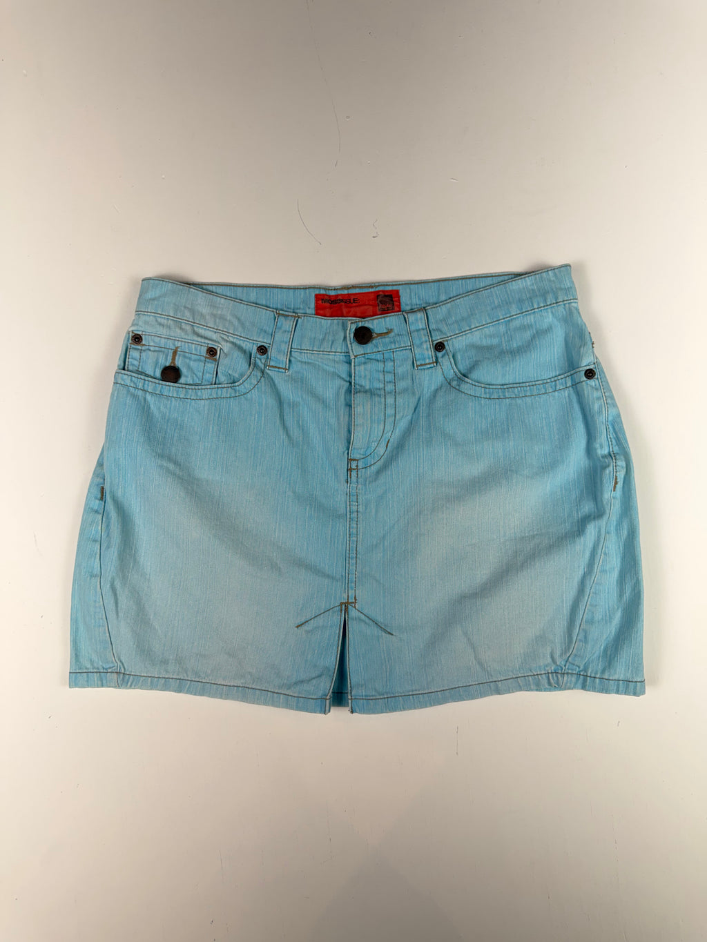Blue Y2K Mossimo Mini Skirt