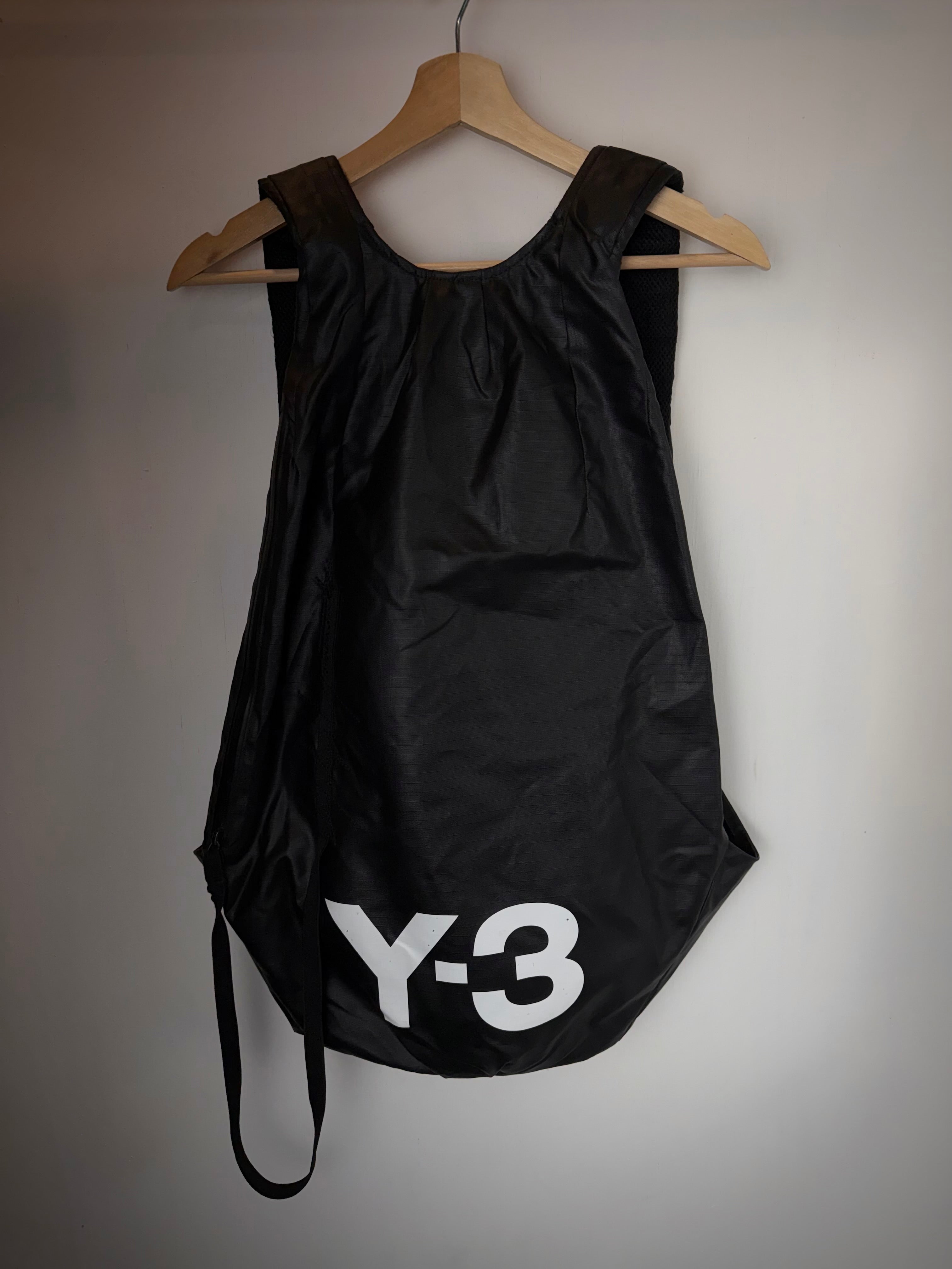 Black Y3 Yohji Backpack