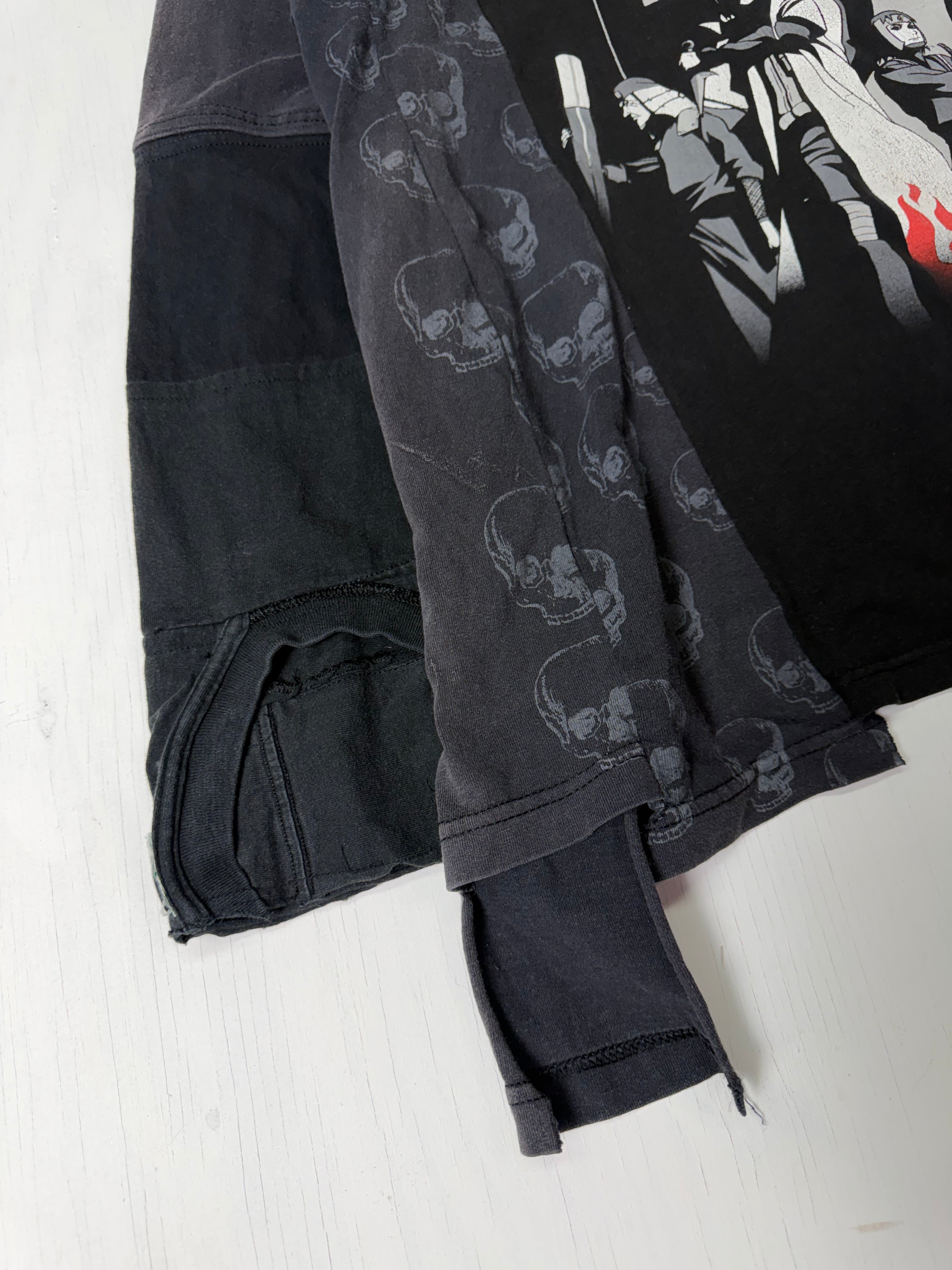 Grunge Kakashi Cut & Sew Longsleeve