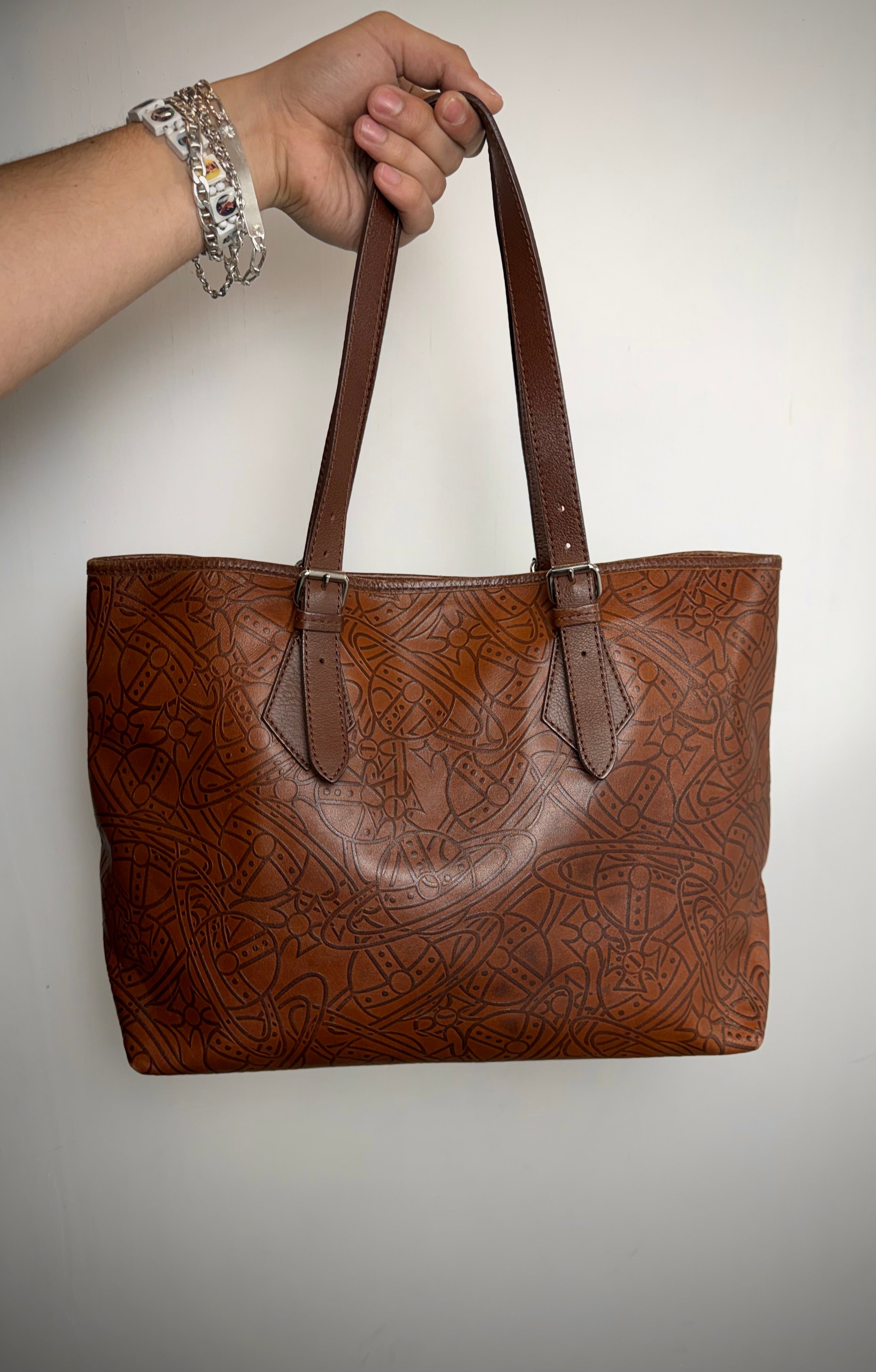 Brown Leather Vivienne Westwood Purse